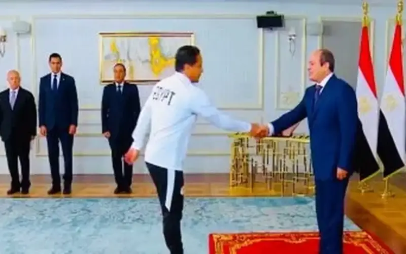 محمد عبد الواحد يعلق على حصوله على وسام الرياضة من الطبقة الأولى